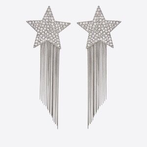 Saint Laurent star earrings